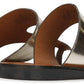 Sandálias femininas Kenneth Cole New York Palm Open Toe Casual Slide, tamanho 9 M, amarelas