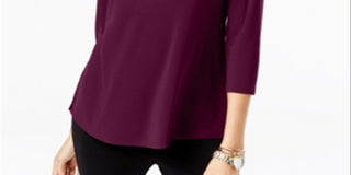 Túnica Alfani Feminina com Detalhe de Fivela Azul Tamanho XL