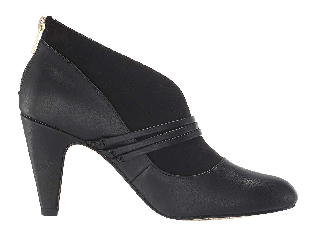 Bella Vita Noemi II Faux Leather Pumps Shooties Feminino - Preto Tamanho -9 M