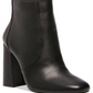 Steve Madden Trix Botas de Couro Femininas Pretas Tamanho -9,5 M