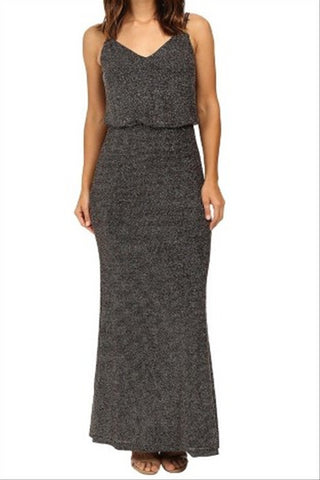 Blusa Feminina Calvin Klein Metallic Preta Tamanho 14