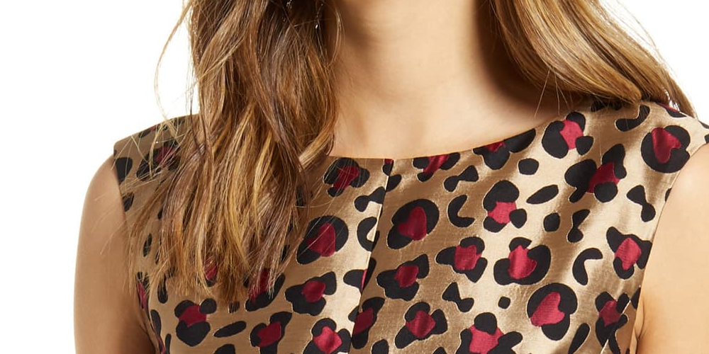 Vestido evasê feminino Anne Klein dourado tamanho 2