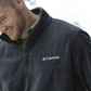 Columbia Steens Mountain Half Zip Top Cinza Masculino Tamanho Pequeno