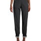 Calça jogger feminina Calvin Klein Colorblocked - Preta, tamanho P