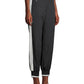 Calça jogger feminina Calvin Klein Colorblocked - Preta, tamanho P