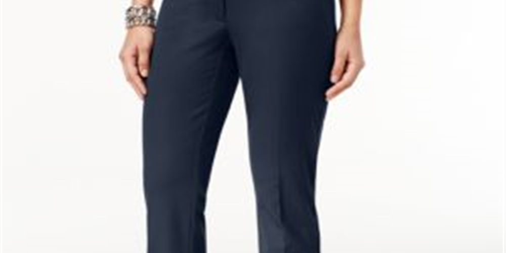 Calça Slim Feminina Alfani Azul Tamanho 4