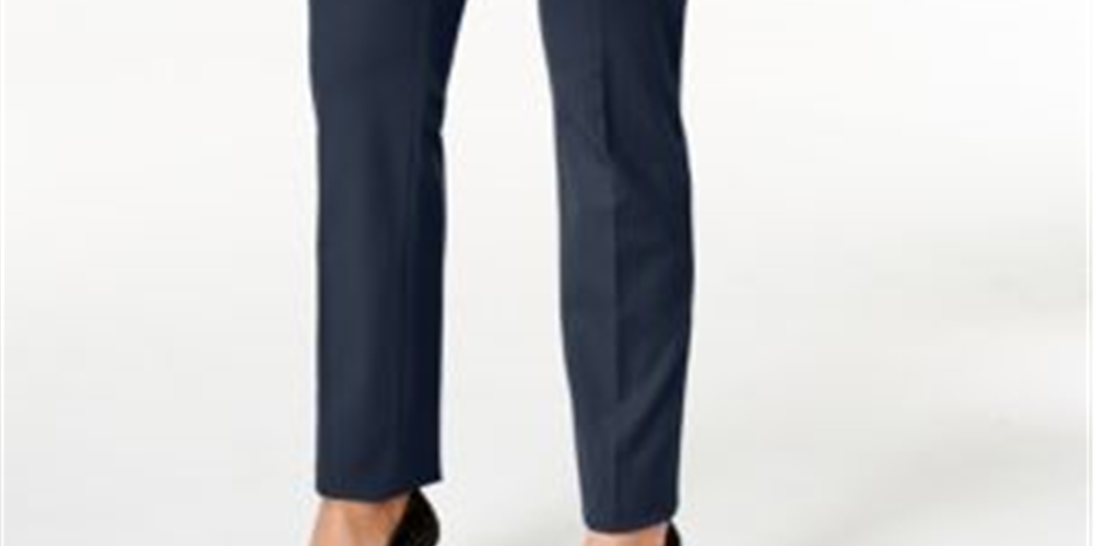 Calça Slim Feminina Alfani Azul Tamanho 4