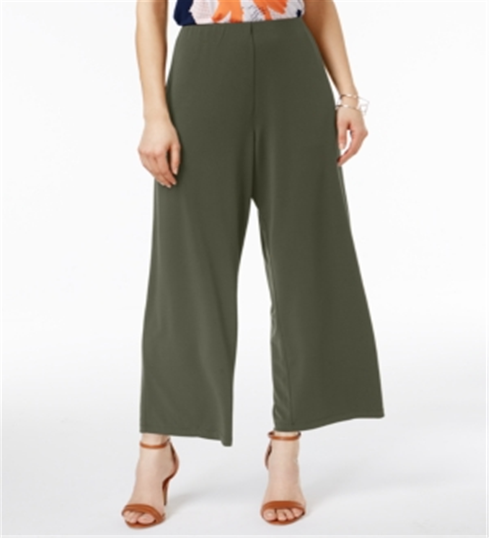 Calça Culotte Feminina Alfani Verde Tamanho Petite M
