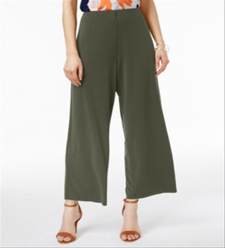 Calça Culotte Feminina Alfani Verde Tamanho Petite M