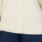 Cardigan feminino plus size Charter Club com botões frontais, amarelo, tamanho 1X