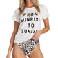 Billabong Perfect Top Branco Tamanho Pequeno