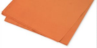 Vestido de seda liso simples masculino Club Room, bolso quadrado, laranja, tamanho regular