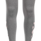 Legging Ideology Big Girl's Plus com bainha em gaiola, cinza, tamanho 16W