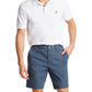 Calções de convés Nautica Stretch Classic Fit para homem, azul, tamanho 42