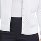 Cardigan feminino com ponto pavão Charter Club, branco, tamanho extrapequeno
