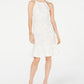 Vestido tubinho com decote halter feminino INC International Concepts, branco, tamanho 0, pequeno