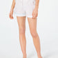 Pijama curto feminino Charter Club de algodão, tamanho X-G, branco