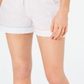 Pijama curto feminino Charter Club de algodão, tamanho X-G, branco