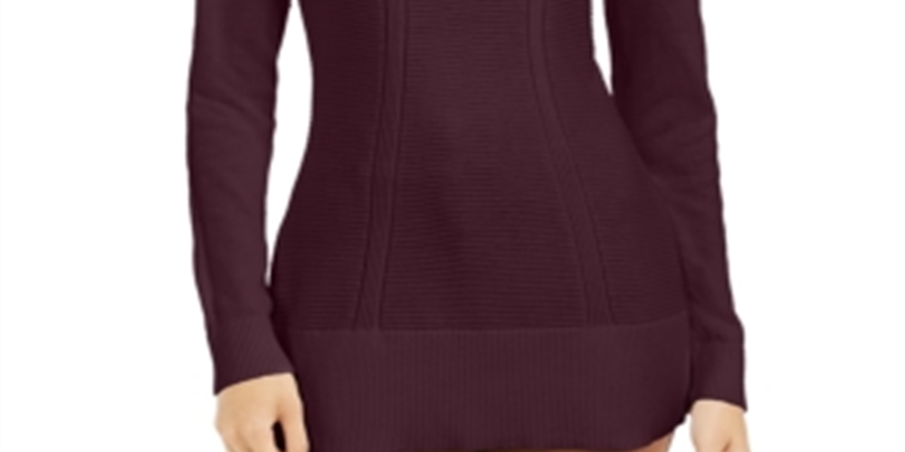 Suéter feminino estilo &amp; co com pontos mistos, roxo, tamanho pequeno