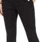 Calça Chino Bootcut de Algodão Feminina Style &amp; Co Preta Tamanho 12