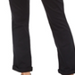 Calça Chino Bootcut de Algodão Feminina Style &amp; Co Preta Tamanho 12