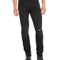 Calça jeans Buffalo David Bitton Ash X Sanded Slim Stretch Masculina Preta Tamanho 30X32