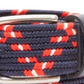 Tommy Hilfiger Cinto Casual Masculino Comfort Stretch Webbing Azul Tamanho Pequeno