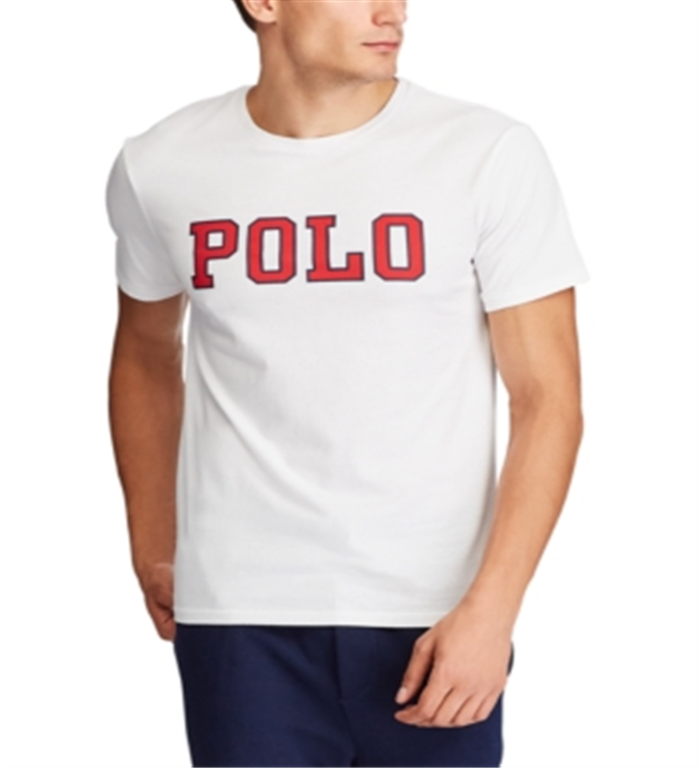 Camiseta Ralph Lauren Masculina Big &amp; Tall Classic Fit Logo Branca Tamanho XX-G