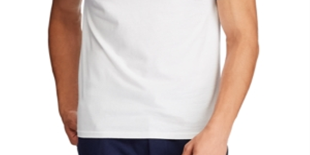 Camiseta Ralph Lauren Masculina Big &amp; Tall Classic Fit Logo Branca Tamanho XX-G