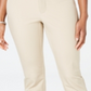 Calça curta feminina Charter Club Newport Tummy Control marrom tamanho 8