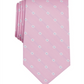 Gravata de seda masculina Club Room Baymar Business, rosa, tamanho regular