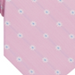 Gravata de seda masculina Club Room Baymar Business, rosa, tamanho regular
