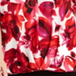 Blusa feminina estampada com ombros descobertos, INC International Concepts, branca, tamanho 1X
