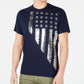 INC International Concepts Camiseta masculina de manga curta com estampa de estrelas e listras, azul, tamanho XX-G