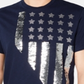 INC International Concepts Camiseta masculina de manga curta com estampa de estrelas e listras, azul, tamanho XX-G
