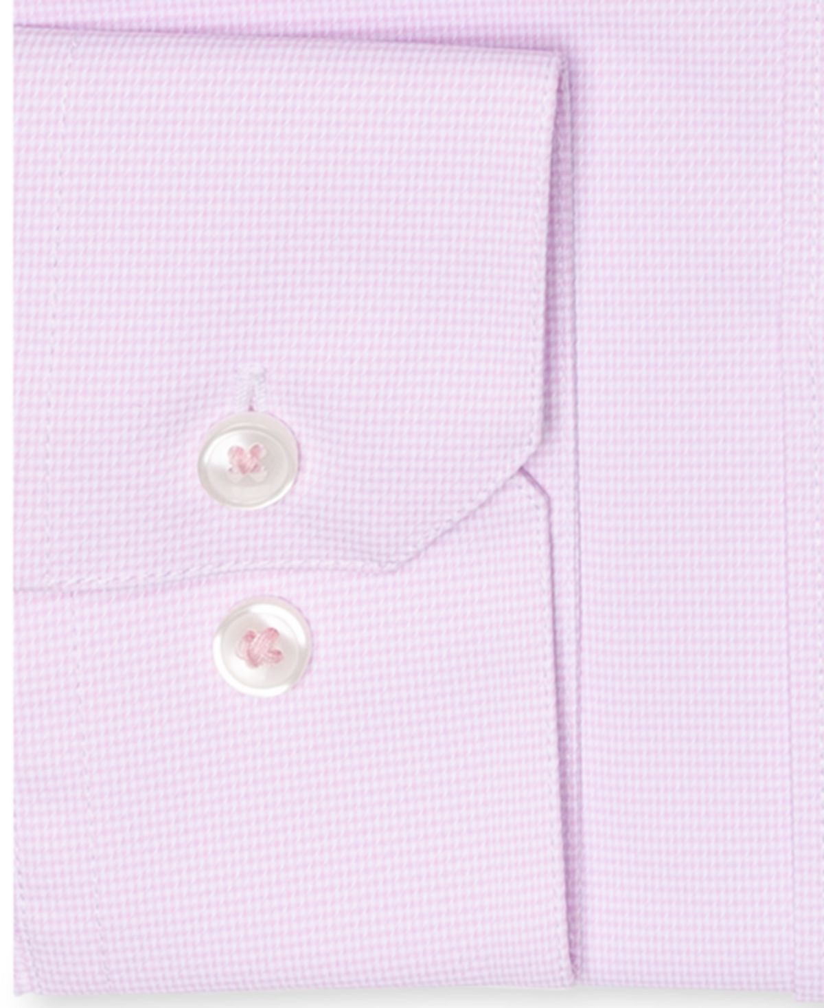 Camisa social masculina Ryan Seacrest Distinction Active Slim Fit, sem passar a ferro, elástica, Dobby, tamanho rosa, 16x32x33