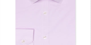 Camisa social masculina Ryan Seacrest Distinction Active Slim Fit, sem passar a ferro, elástica, Dobby, tamanho rosa, 16x32x33
