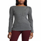 Suéter Ralph Lauren Feminino Manga Bufante Gola Canoa Cinza Tamanho P