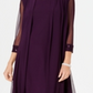 Jaqueta e vestido feminino R &amp; M Richards roxo tamanho 8 pequeno