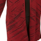 Coleção JM Feminina Jacquard Estampa Diagonal Vermelha Tamanho X-Grande