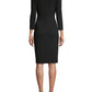 Vestido Calvin Klein Feminino Manga 3/4 Acima do Joelho Preto Tamanho 4