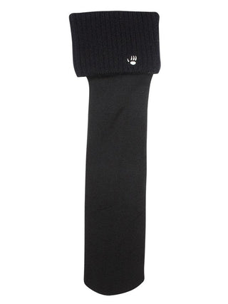 Bearpaw Women's Fleece Lined Boot Liner Sock, Black One Size