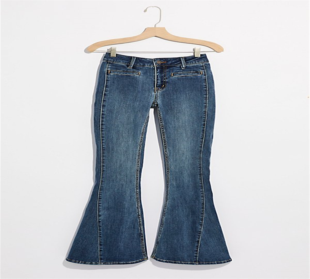 Calça Jeans Flare Dream Lover Feminina da Free People Azul Tamanho 30