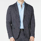 Blazer masculino listrado slim fit da INC International Concepts, azul, tamanho extragrande