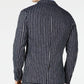 Blazer masculino listrado slim fit da INC International Concepts, azul, tamanho extragrande