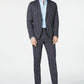 Blazer masculino listrado slim fit da INC International Concepts, azul, tamanho extragrande
