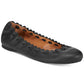 Sapatilhas de balé femininas Barbbee com acolchoamento e bico redondo, pretas, tamanho 9,5, da Style &amp; Co