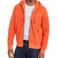 Moletom com capuz masculino Michael Kors Sherpa Logo Laranja Tamanho P
