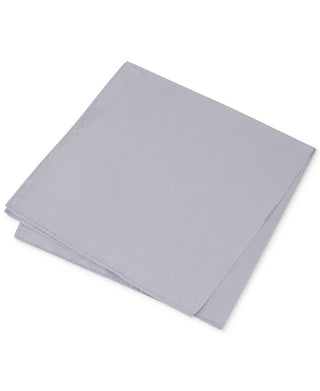 Lenço de bolso de seda simples masculino Club Room, cinza, tamanho regular