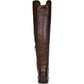 Franco Sarto Haleen Botas largas acima do joelho femininas, marrom, tamanho 6,5 m